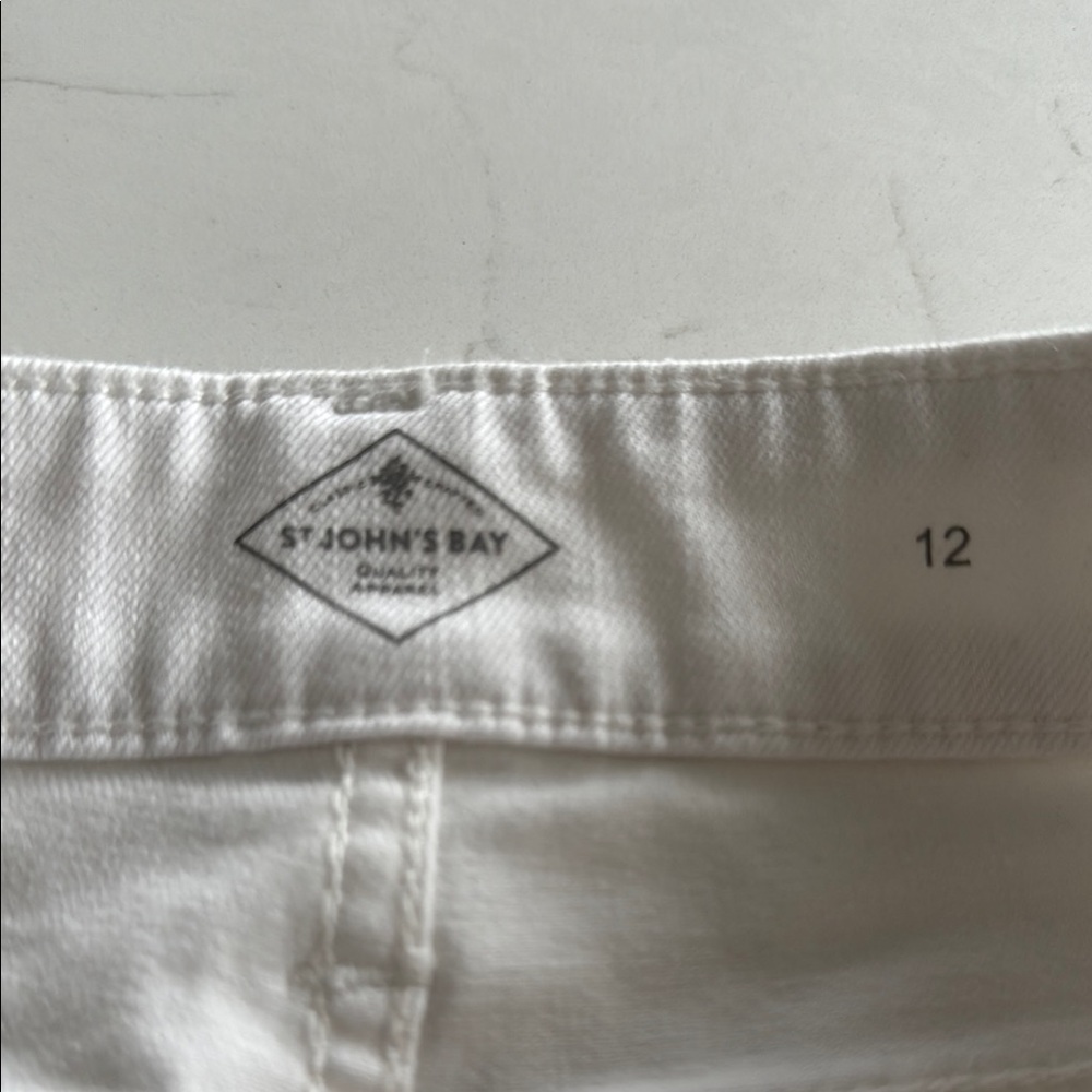 St. John's Bay White Pants